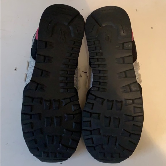 Kids New Balance 515’s size 2 black/gray/pink - Picture 3 of 6